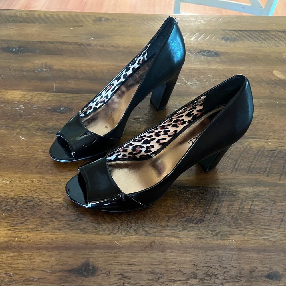Nine & Co Black Heels